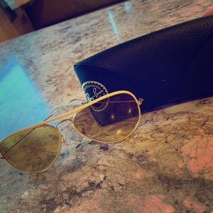 Yellow RayBans